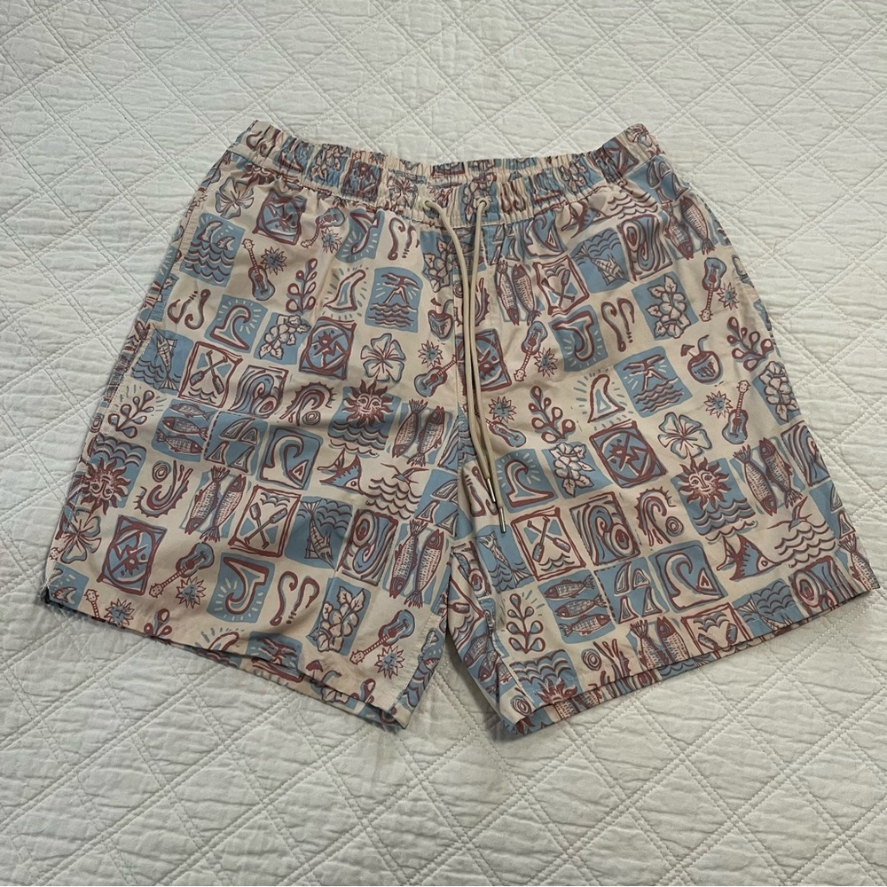 Quiksilver Waterman Collection swim trunks L